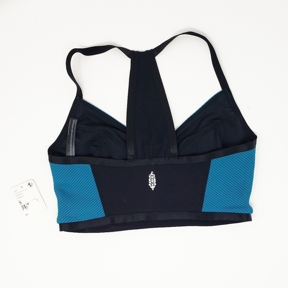 FREE PEOPLE Movement Ticket to Paradise Colorblock Sports Bra NWT - Picture 2 of 5